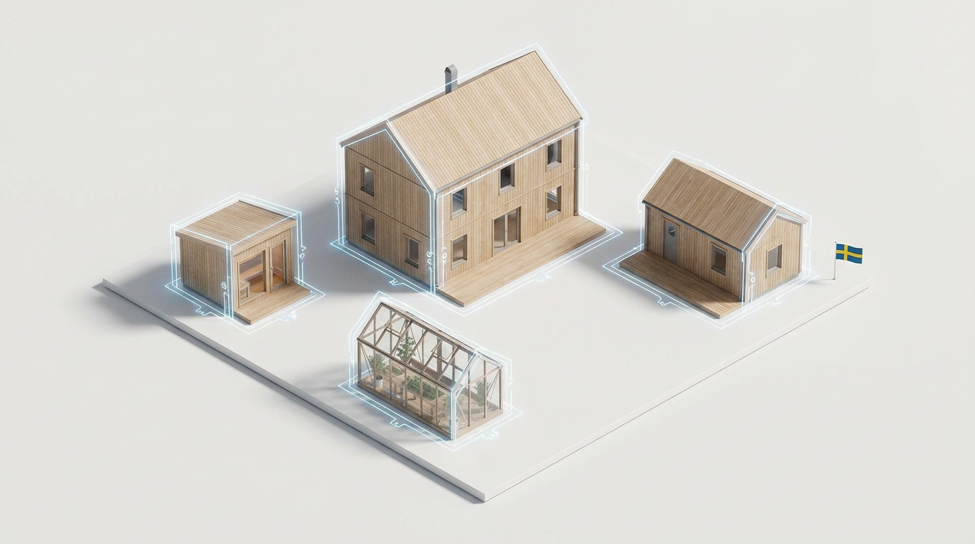 Komplementbyggnader: Så beräknas potten på 45 & 65 m²